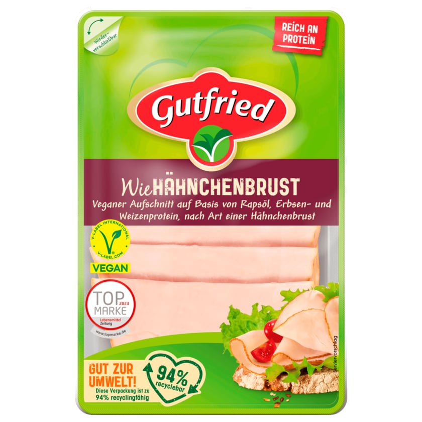 Gutfried Wie Hähnchenbrust vegetarisch 80g